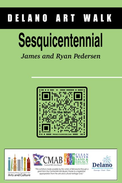 Sesquincentennial Sculpture Sample Sign 2025